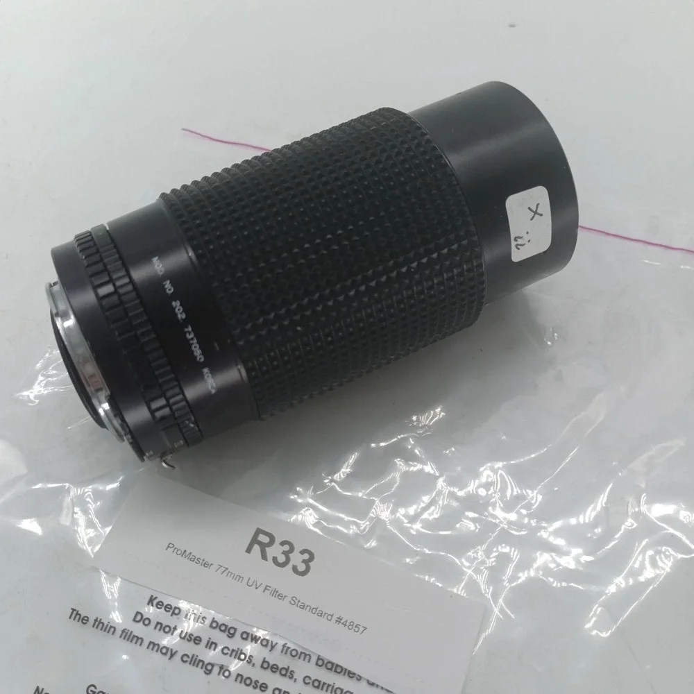 Sears Auto Zoom 80-200mm f4.0 Macro Camera Lens Mod 202 Konica Mount R33
